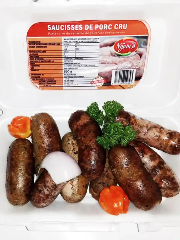 Saucisse de porc 1Kg